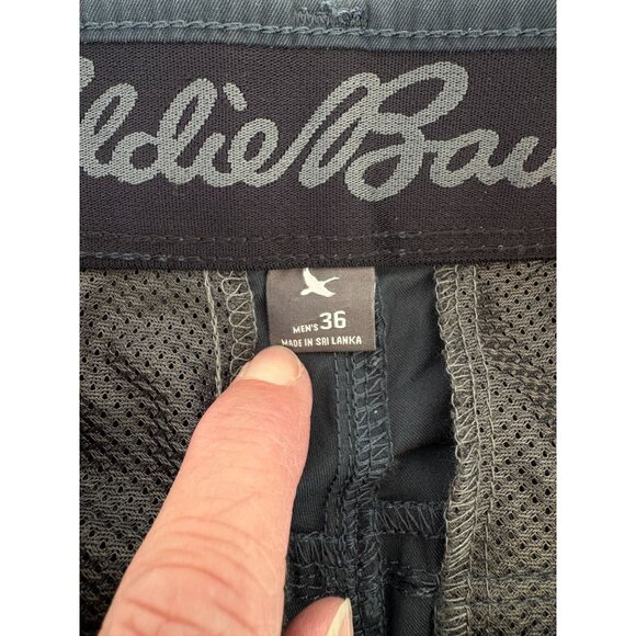 New Eddie Bauer Voyager Flex Chino Shorts, Men's Sz 36 $60 Orig - Picture 4 of 5